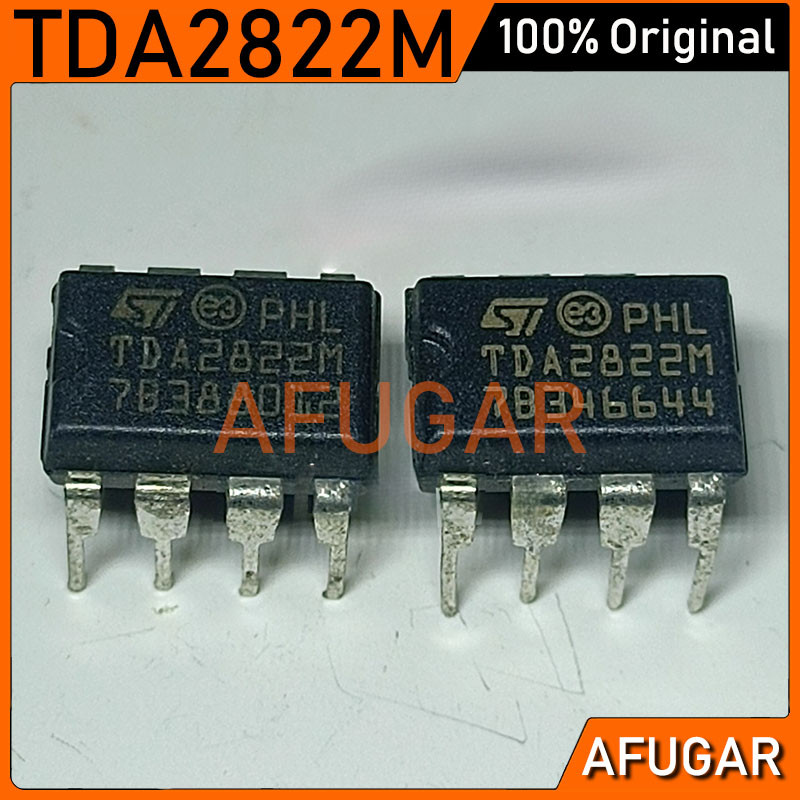 10 CÁI (PH) TDA2822M DIP8 TDA2822 DIP DIYGBA 2822M DIP-8 Đã qua sử dụng