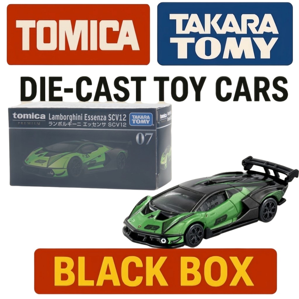 Tomica Lamborghini Aventador LP700-4 Green 1: 64 Die-Cast Model Car – Đồ chơi sưu tập siêu xe đích t