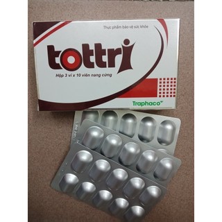 Viên uống Tottri Traphaco (3 vỉ x 10 viên)