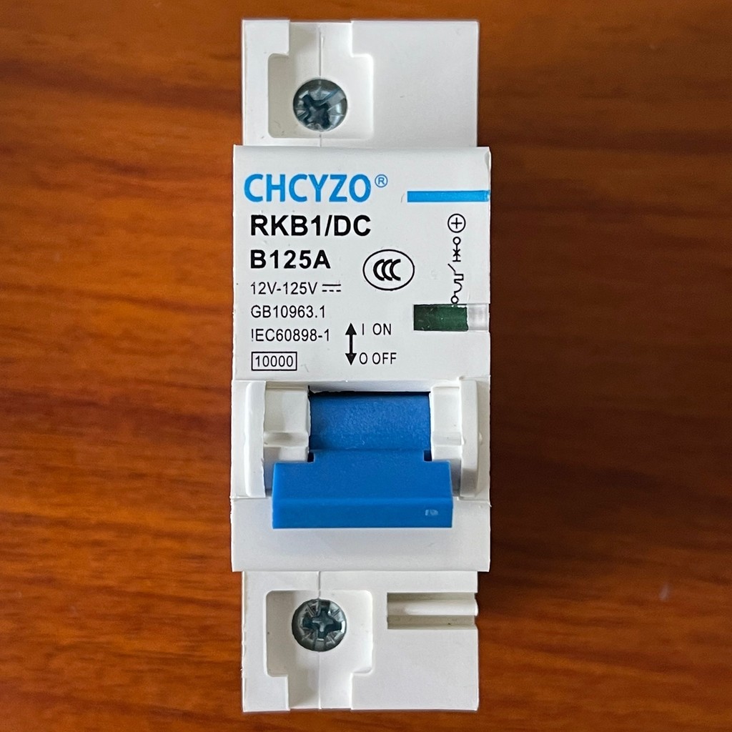 DC 150A Air Open Circuit Breaker 200A12V24V48V60V125V Air Switch DC 250A Xe Điện