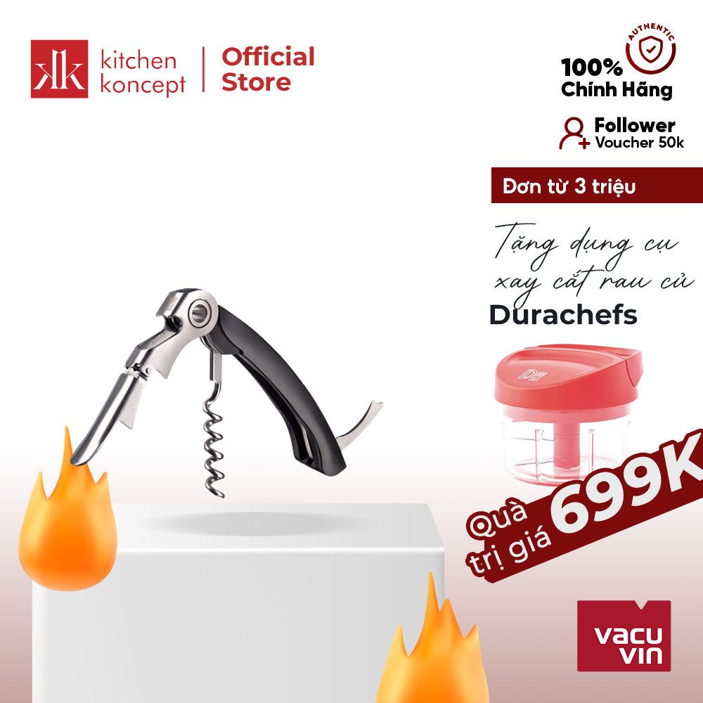 Dụng Cụ Khui Rượu Vacu Vin