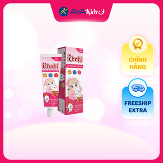  Kem đánh răng thảo dược cho bé từ 0 - 6 tuổi Ích Nhi hương Dâu 50g 