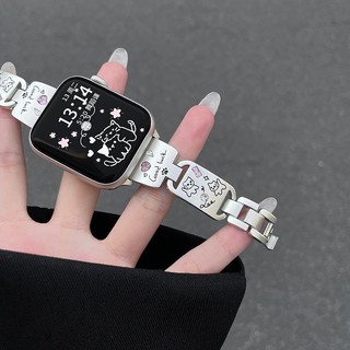 Thích hợp cho Redmi Watch Watch5 Dây đeo Pha lê đầy màu sắc Mèo Xiaomi Redmi4 Vòng đeo tay thể thao Cô gái dễ thương