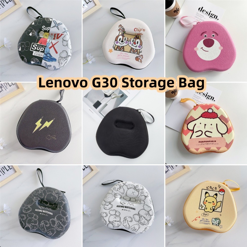 Dành Cho Tai Nghe Lenovo G30 Họa Tiết Hoạt Hình Tai Nghe Earpads Túi Bảo Quản Hộp
