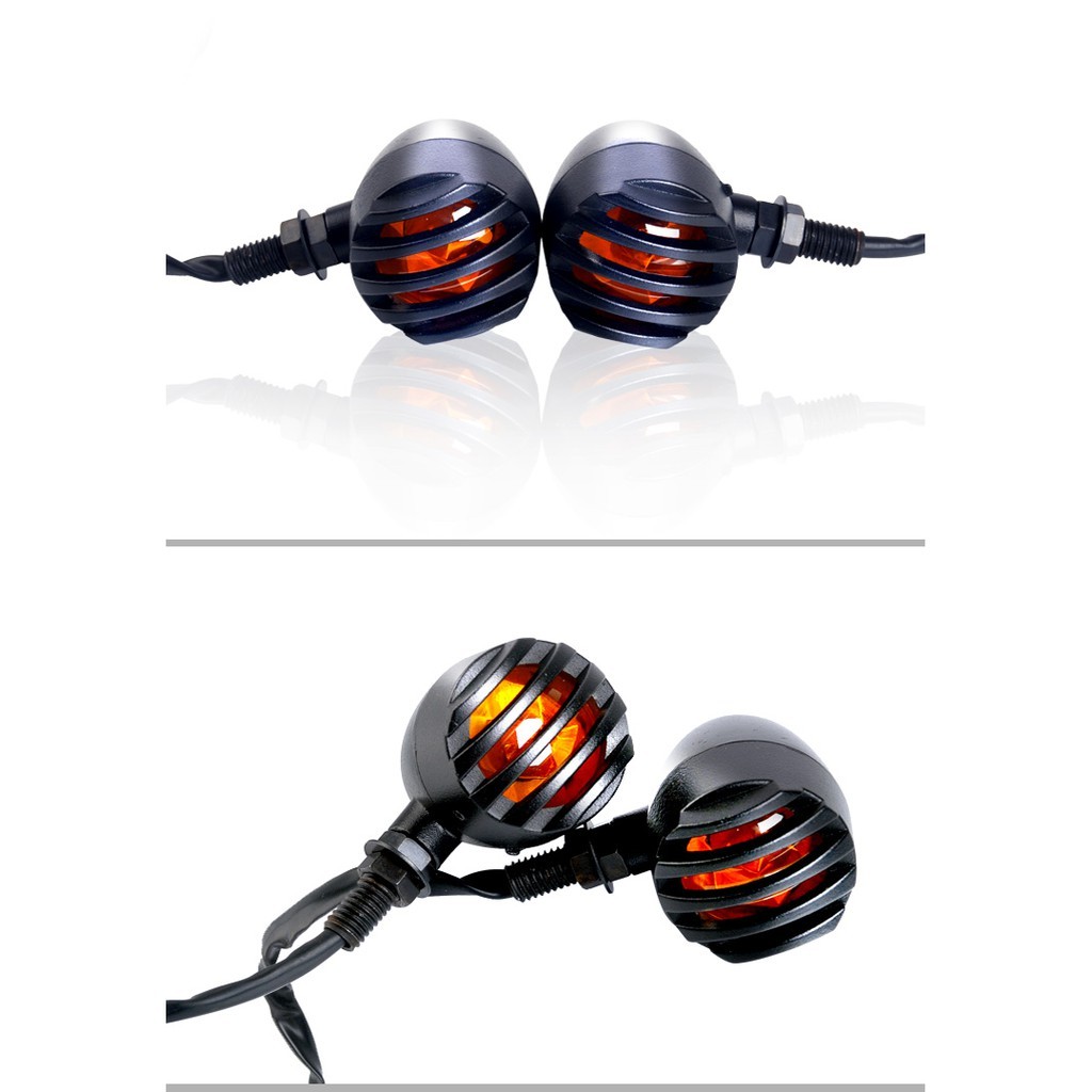 Cặp Xi nhan Harley Metal cao cấp
