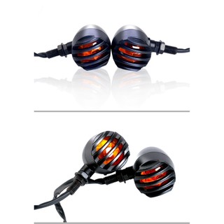 Cặp Xi nhan Harley Metal cao cấp