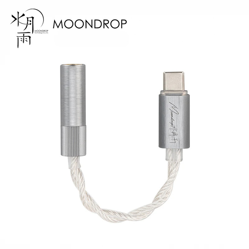 Moondrop ECHO-A / ECHO-B USB-C 3.5mm 4.4mm DAC di động cân bằng hoàn toàn / AMP 32Bit / 384kHz Giải 