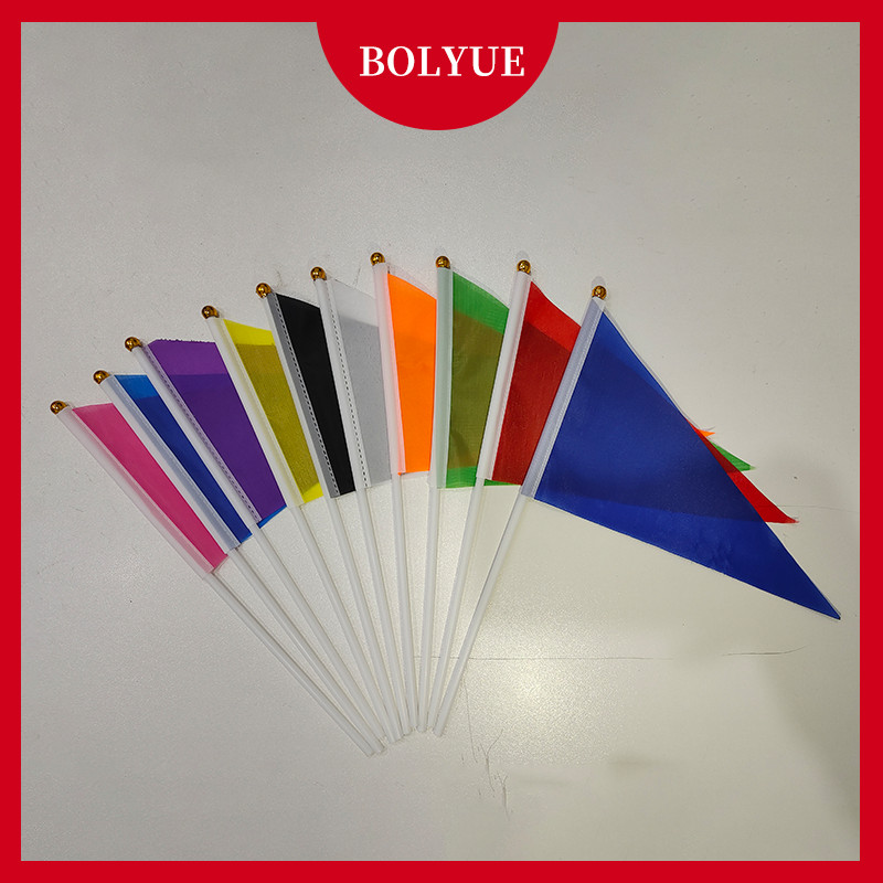 10 Màu Cờ Tam Giác Bunting Cầm Tay Cờ Trắng-Flag Đen-Flag Đỏ-Flag Xanh Lá Cờ Cho Lễ Hội Và Tiệc