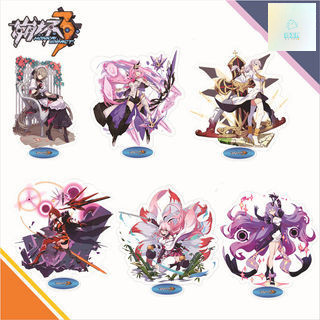 Nhân Vật Hankai Impact 3 Yae Sakura Raiden Mei Murata Himeko Fu Hua Đứng