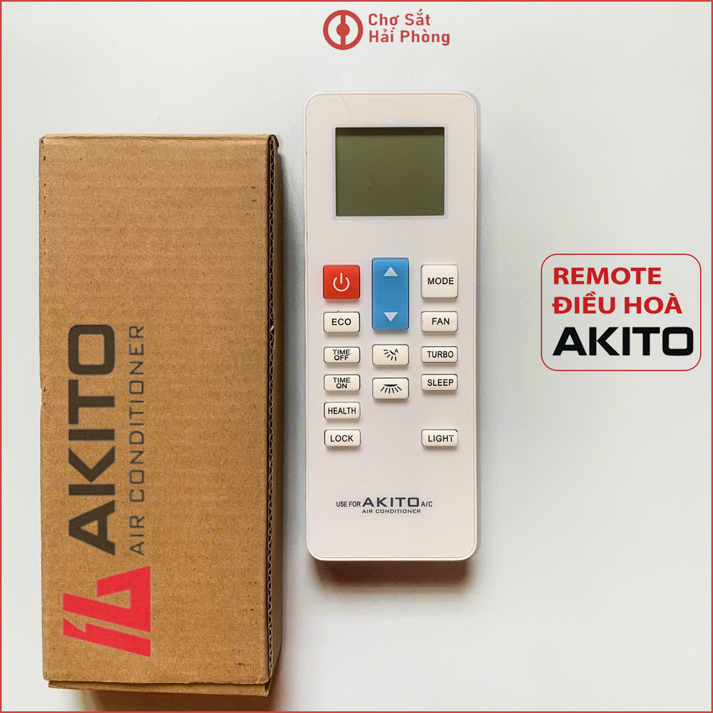 Remote điều khiển điều hoà AKITO hàng đẹp sử dụng nhiều model máy lạnh AKITO