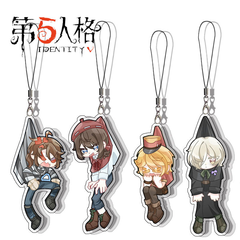 Identity V Luca Balsa Edgar Valden Andrew Kreiss For IPhone/Xiaomi/Huawei Mobile Phone Case Keychain