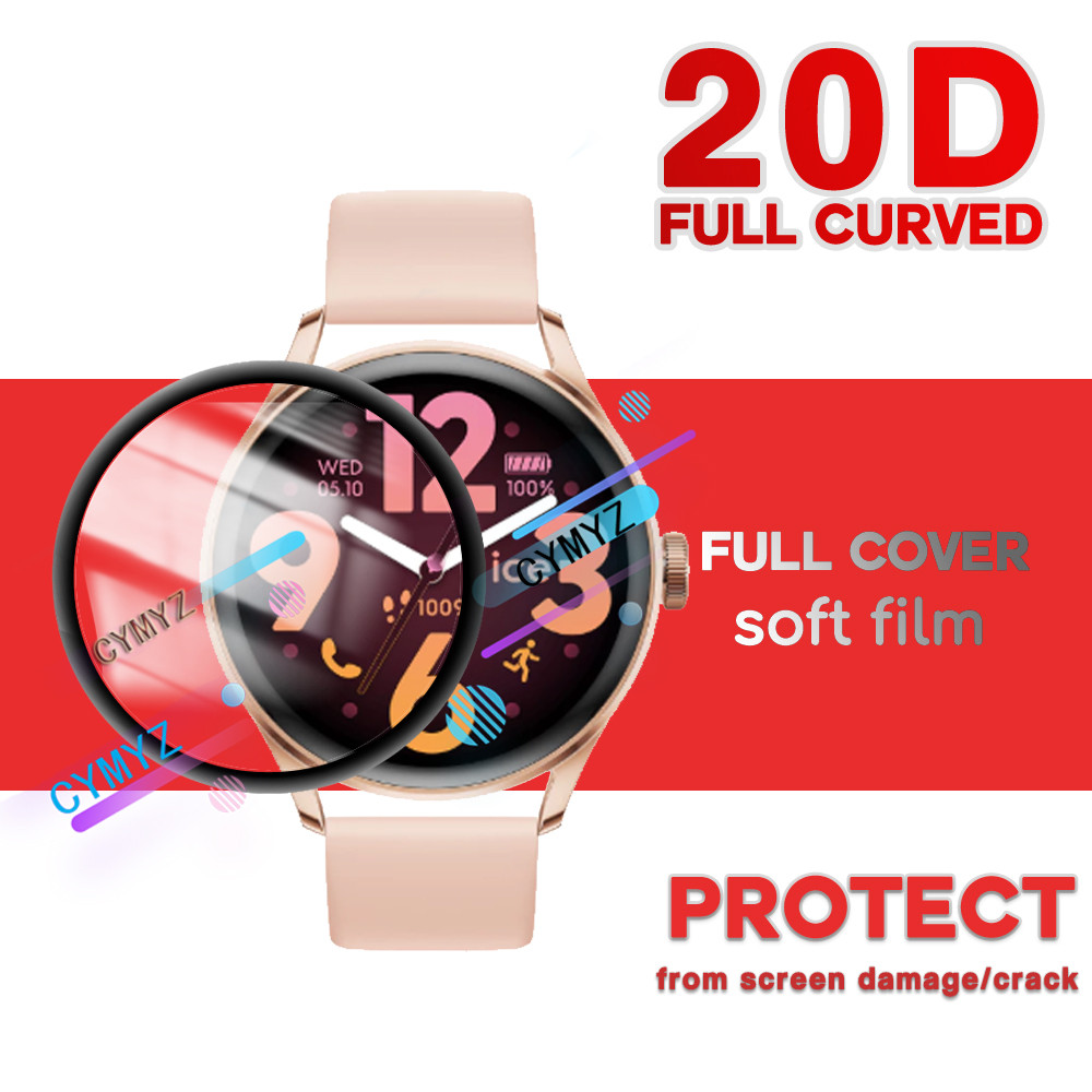 Ice-Watch ICE Smart 3.0 Round 1.20 Film Full Cover Phim Bảo Vệ 5D Cong Mềm Bảo Vệ Màn Hình Ice-Watch