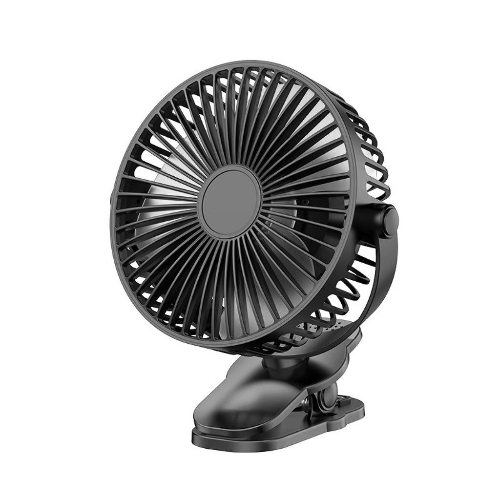 Mini Fan Bảng Clip 720 Rotary Fan Bảng Clip Pin Bảng Clip Xe đẩy Clip - Pin sạc ✨7cyi_9kcvr✨