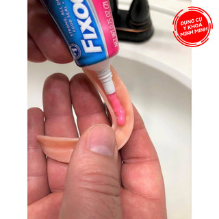 ✅Kéo dán răng giả Fixodent