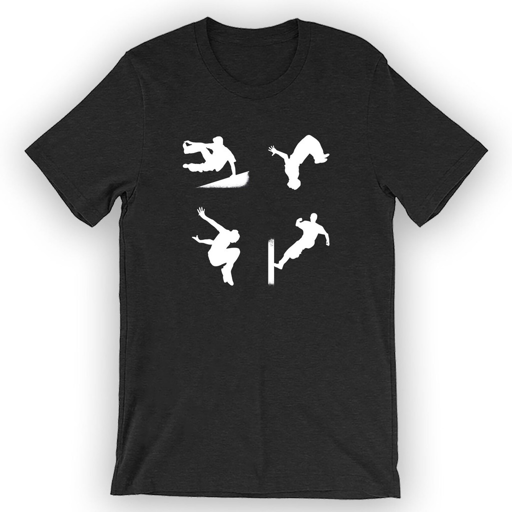 Áo thun Unisex Parkour Moves Freerunning
