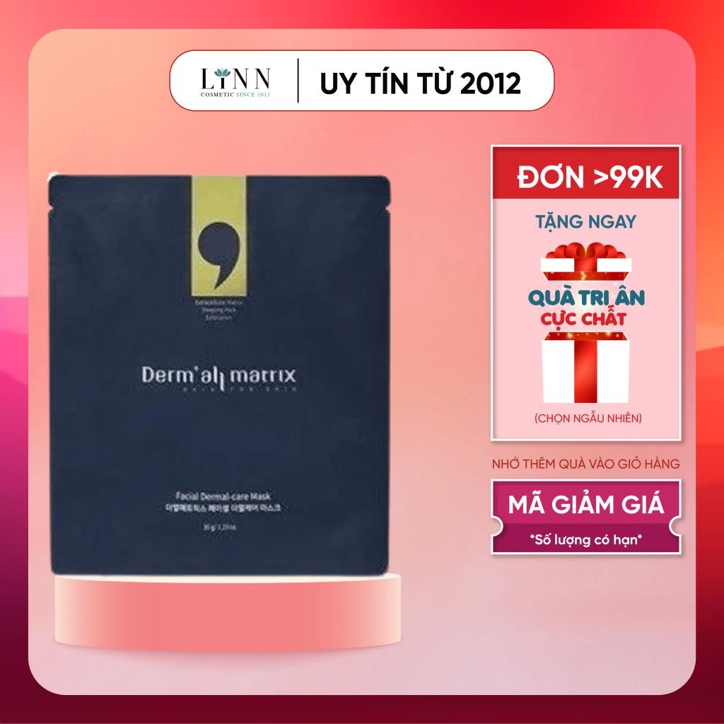Mặt nạ dưỡng ẩm Derm All Matrix - 1 miếng mặt nạ thạch Derm All Matrix mask cao cấp - [ Mẫu Mới ]