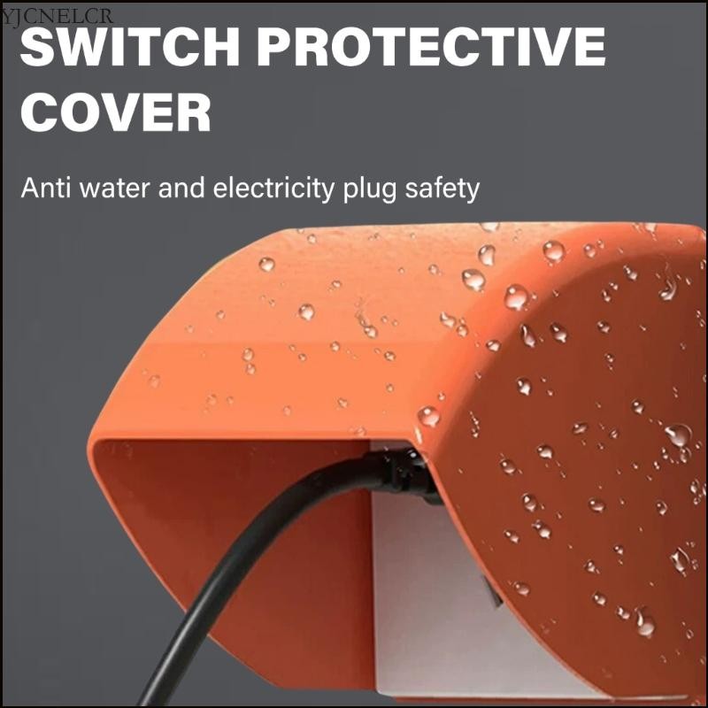 Plastic Electrical Outlet Cover 86 Type Socket Waterproof Box Easy to Install