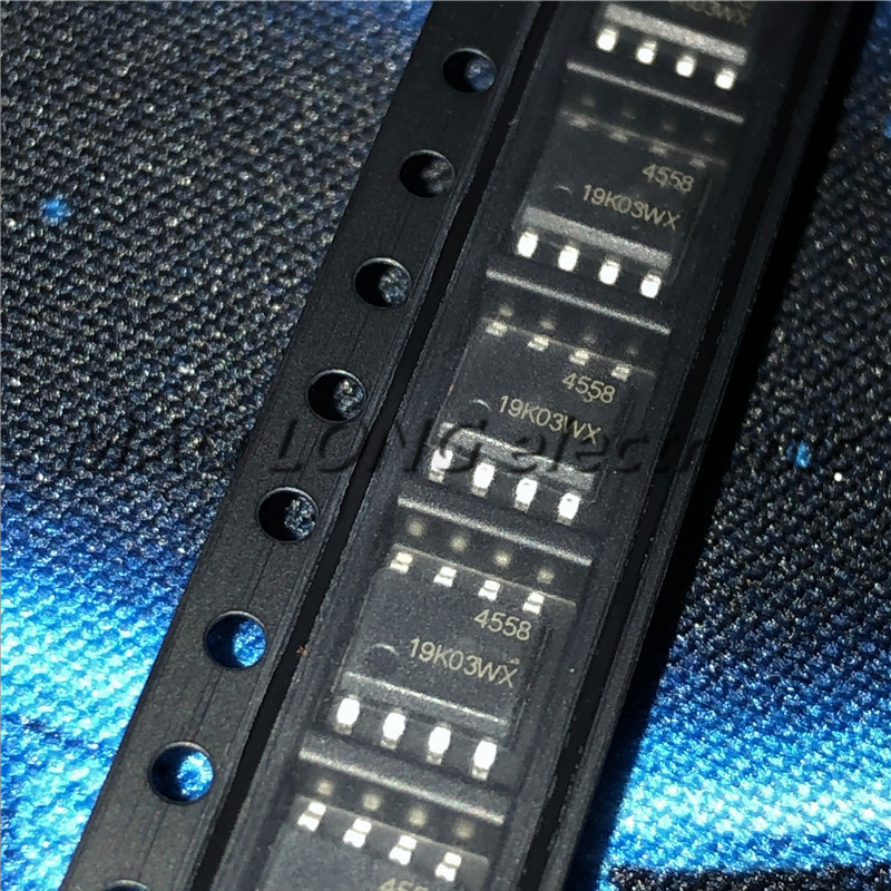 20 Cái / lốc JRC4558D SOP8 NJM4558D SOP 4558 SMD 4558D JRC44558 NJM4558 Còn hàng IC khuếch đại hoạt 