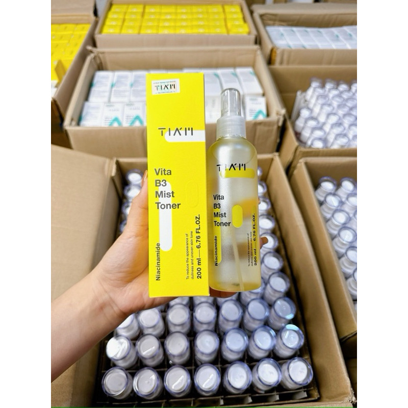 [Chính Hãng] Serum Tiam vàng dạng xịt dưỡng trắng, căng bóng cho da