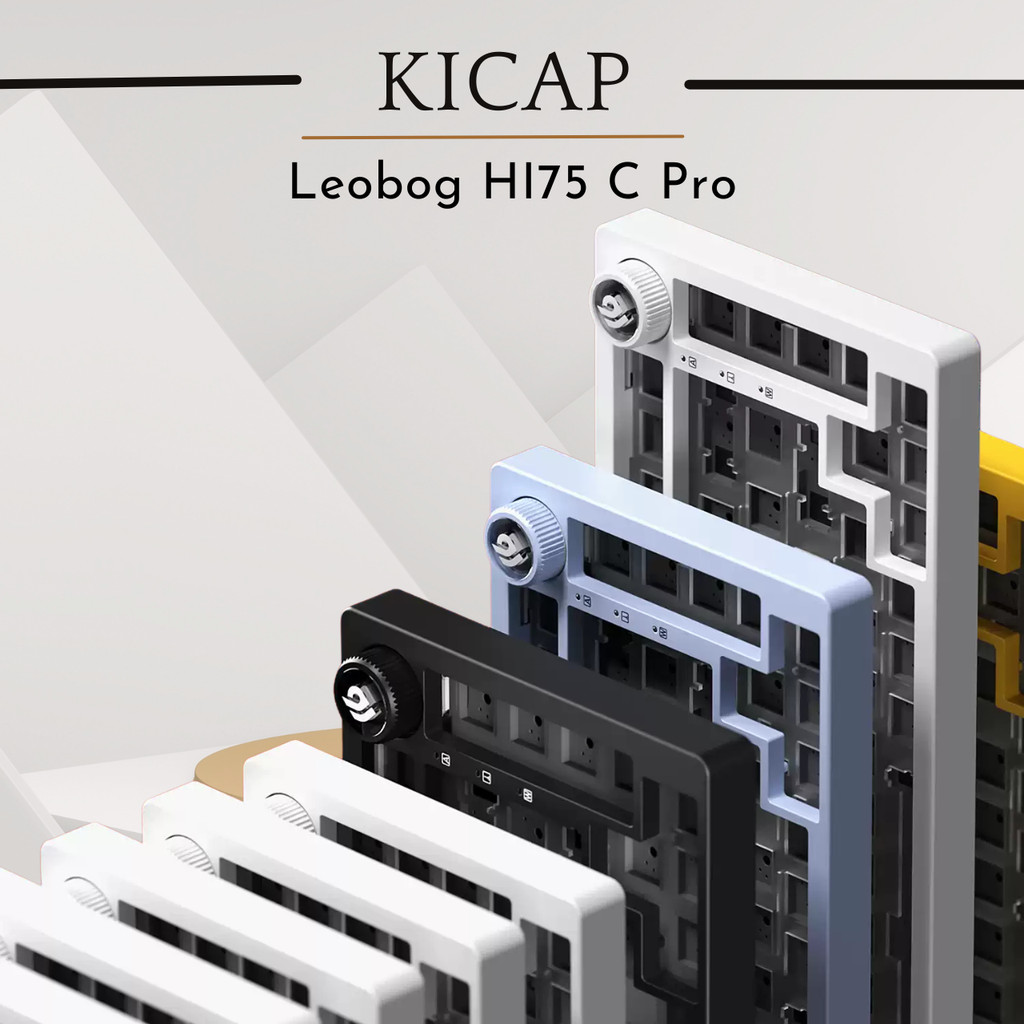 Bàn phím cơ Leobog Hi75 C Pro - Only KIT (chưa gồm switch, keycap) -  build âm creamy dễ dàng
