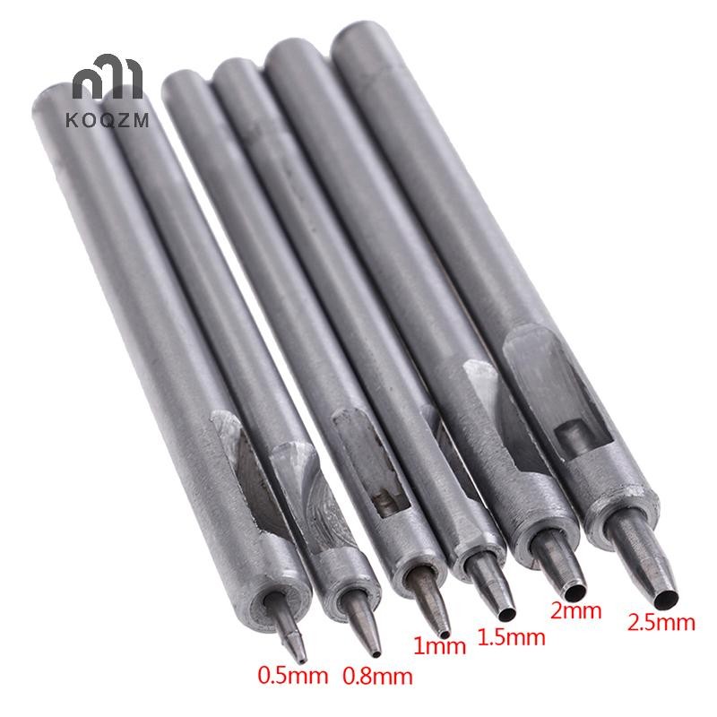 [KOQZM] DIY Belt Punching Leather Hole Punch Hollow Drilling Tool Craft Leather Puncher [mới]