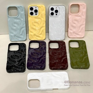 Tương thích với iPhone 16 15 14 13 12 11 Pro Max X XS XR XS Max 7 8 Plus Vỏ Điện Thoại Đơn Giản Sóng Màu Trơn Cặp Đôi Mặt Sau Da Mềm