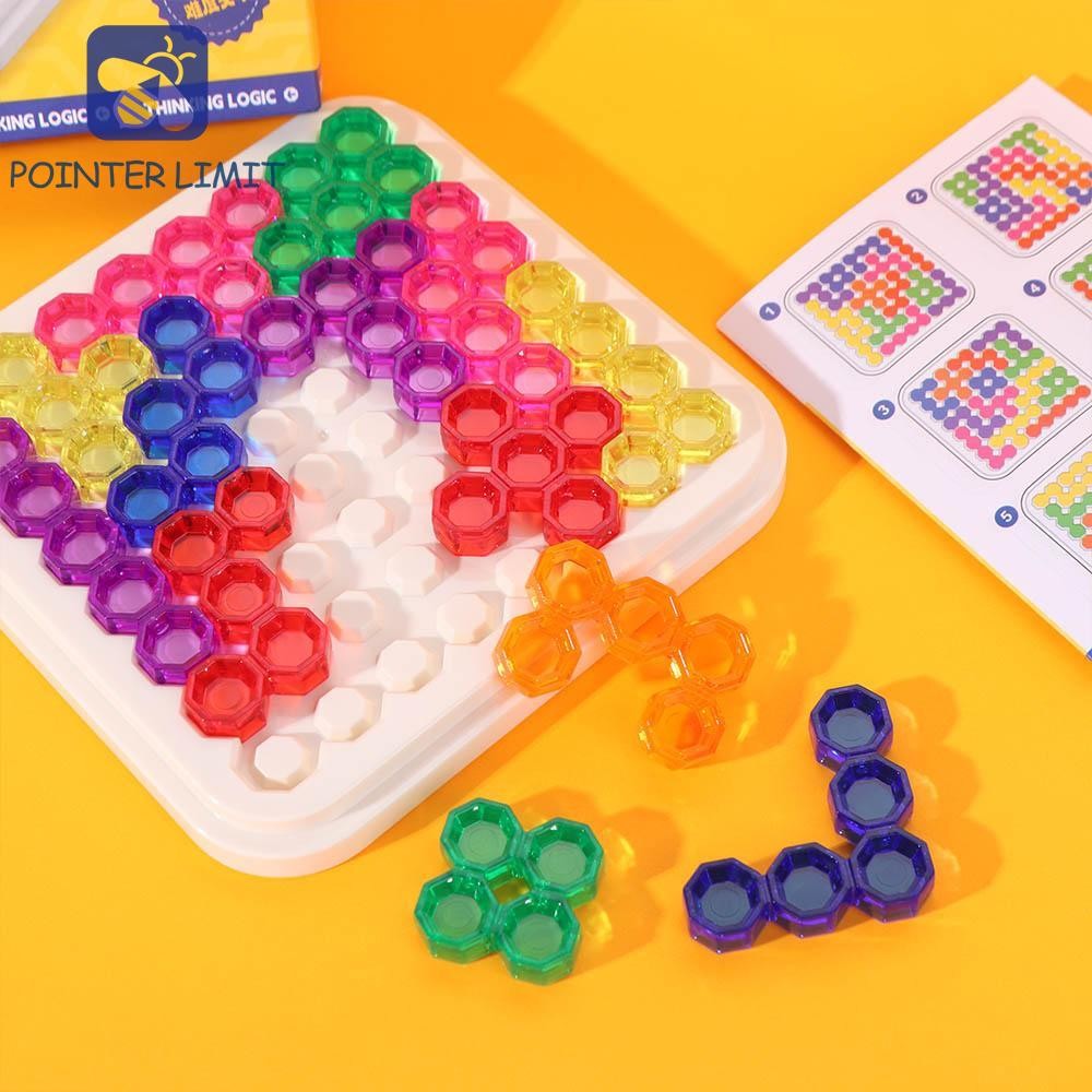 POINTER LIMIT Slide Puzzle Board Game, Phân tích hình dạng 40 khối thách thức Trò chơi bảng Sudoku, 