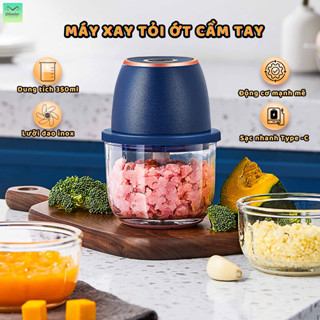 Máy xay 6 lưỡi - Xay cực mạnh - Máy xay mini đa năng 6 lưỡi dùng để xay thịt, rau, củ, quả