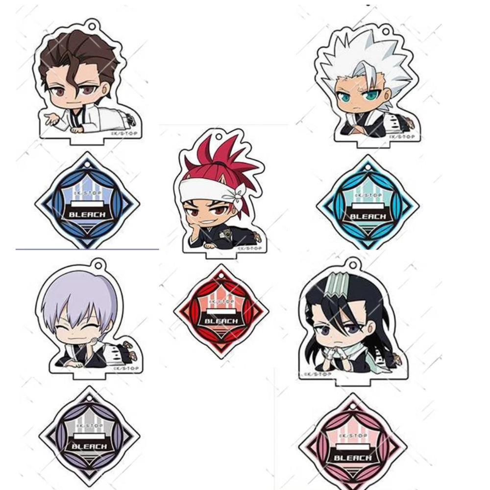 Móc Khoá, Standee, Tranh Kính Mô Anime BLEACH Abarai Renji Uryū Ishida Kuchiki Byakuya - zenda