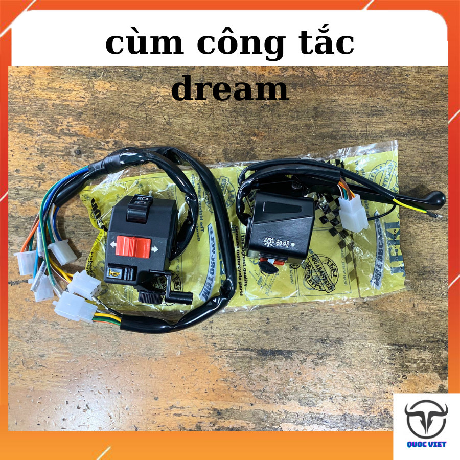 Cùm công tắc xe dream teki