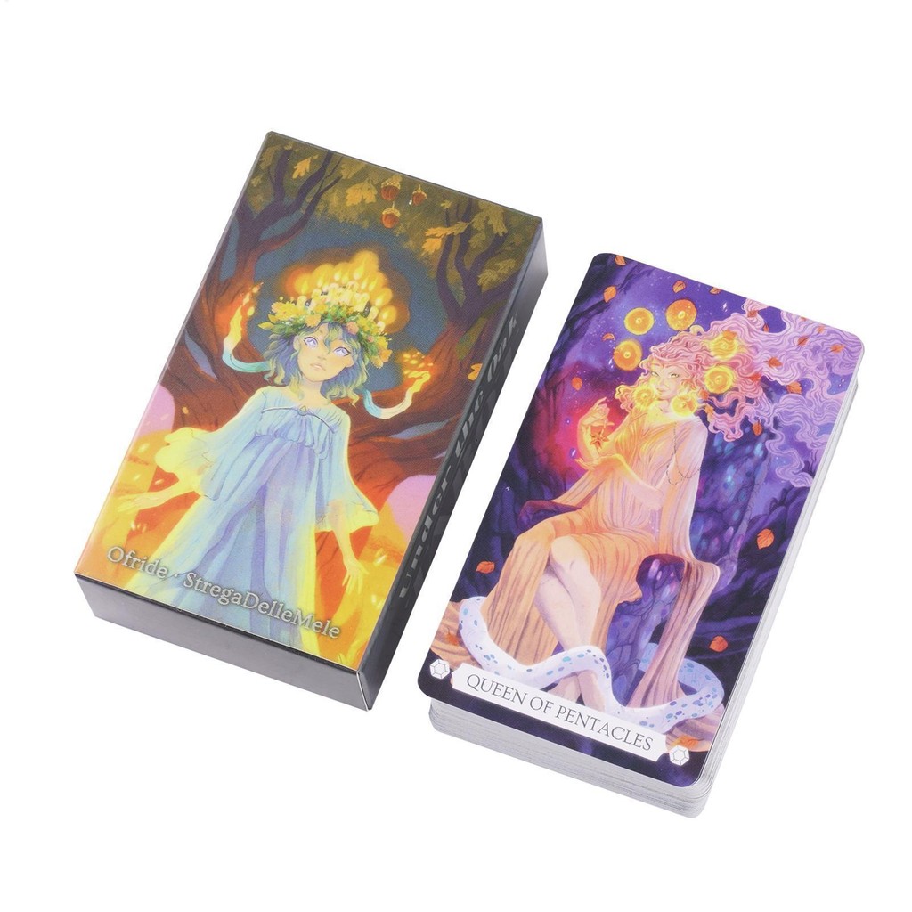 Under The Oak Tarot 78 Cards Tarot Deck Fate Bói toán Tarot Party Entertainment Board Game sonlekvn