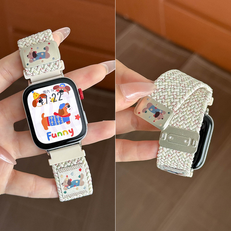 Dây đeo Nylon bện cho Huawei Watch Fit 4 Fit 3 Dây đeo cổ tay có khóa từ tính cho Huawei Watch Fit 4