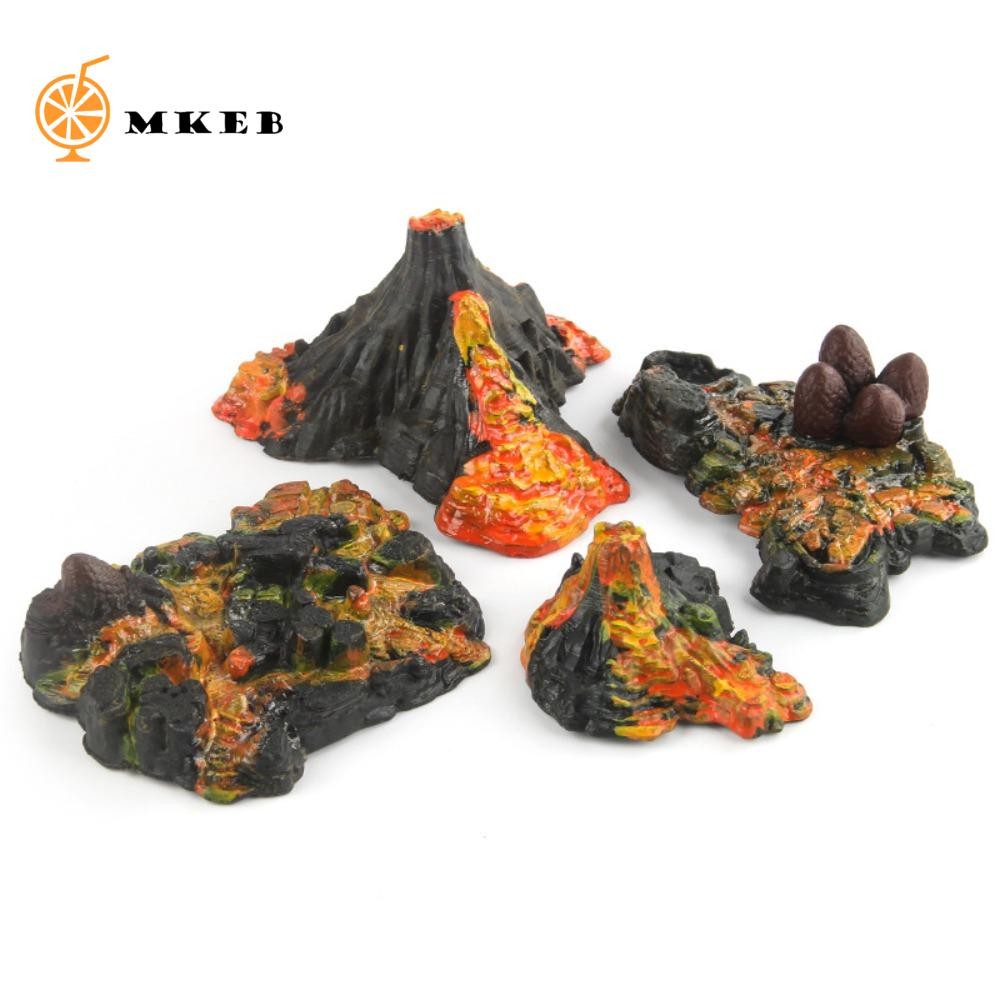 Đồ chơi núi lửa mini MKEB, Đồ chơi mô hình Mô hình núi lửa mô phỏng núi lửa thực tế Mô hình núi lửa,