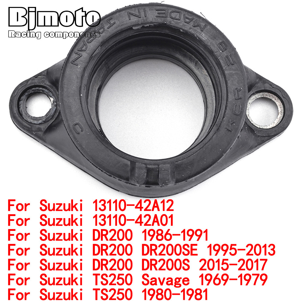 DR 200 Bộ Chế Hòa Khí Giao Diện Adapter Nạp Đa Dạng Cho Suzuki DR200 DR-200SE DR200S TS 250 Savage 1