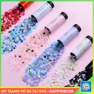 Pháo giấy phụt cho tiệc sinh nhật, đám cưới, party
