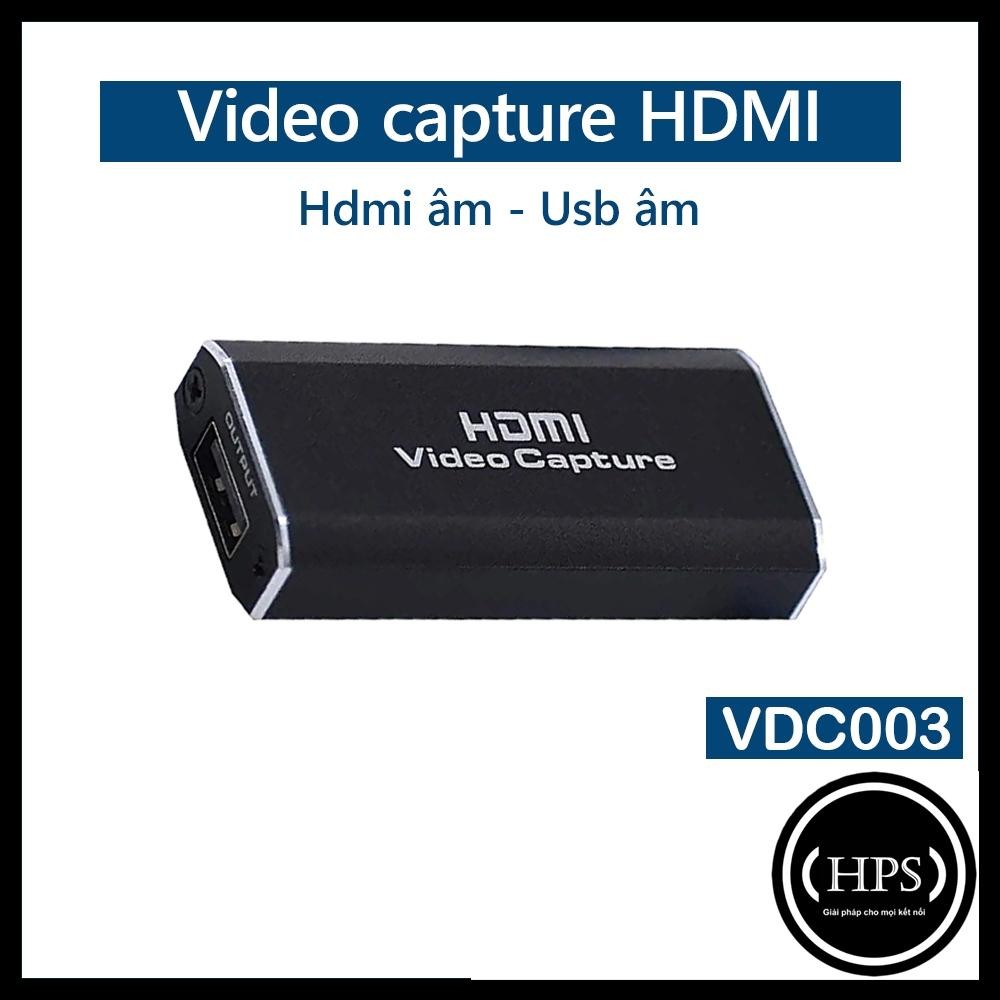 HDMI Video capture card - dùng lưu live stream, lưu live stream trên laptop, M.A.C