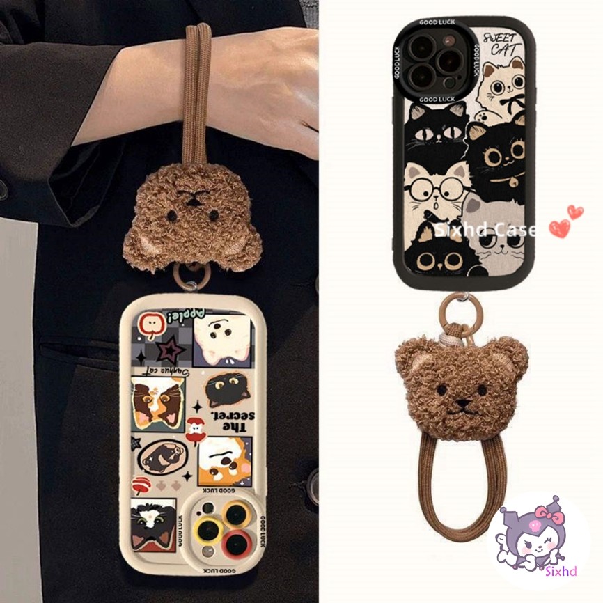 Ốp Lưng Samsung A23 A05s A05 A12 A06 A15 A16 A53 A35 A13 A14 A50 A50s A32 A24 A25 A34 A33 A30s A22 A51 A54 A03s M12 M15 M16 Ốp Điện Thoại Silicon Hoạt Hình Lucky Puppy Bìa Mềm