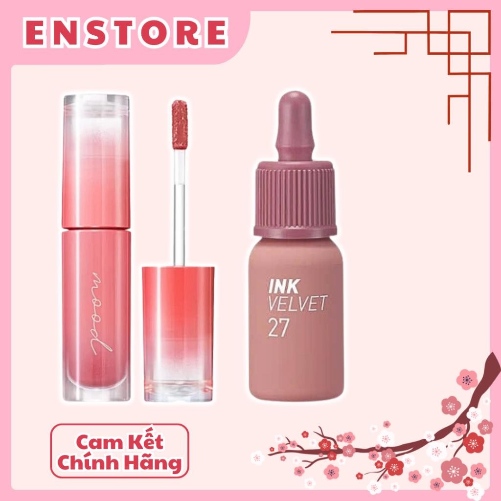 [PERIPERA] Son kem Peripera Ink Velvet / Ink Mood Glowy / Water Bare Tint (đọc kỹ mô tả) Enstore