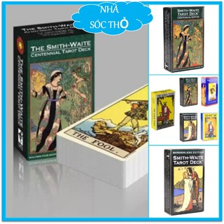 [Sản phẩm mới bán lấy tương tác] Bộ Bài Bói Tarot Smith Waite Centennial xem vận mệnh Cao Cấp - Bộ bài bói Tarot cơ bản