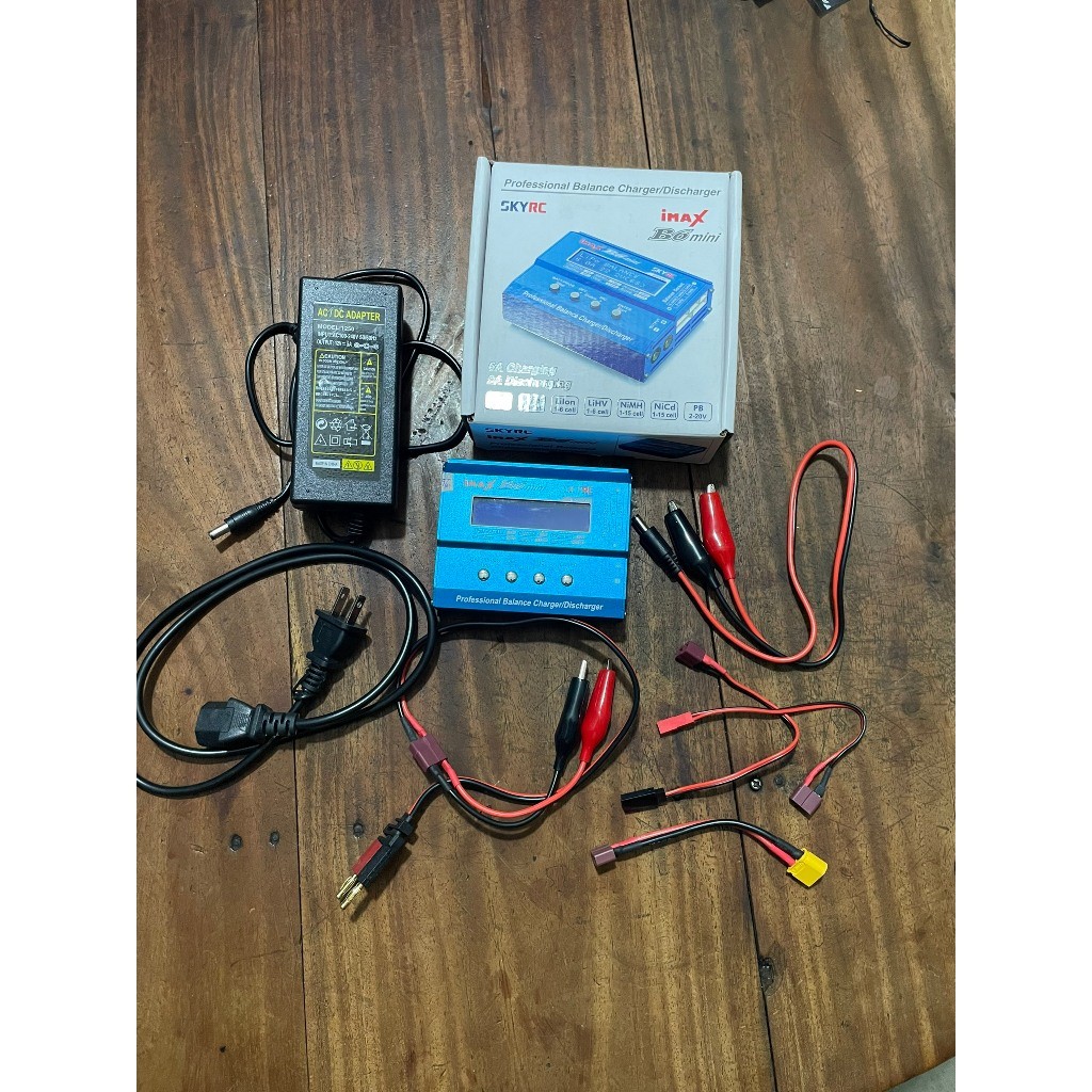 Combo Sạc iMAX B6 Mini Charger SKYRC + Adapter