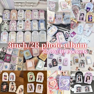Ins 3Inch / 2R Album Ảnh 32 / 36 / 40 Túi Động Vật Bướm Mèo Pup Ngôi Sao Trái Tim Tình Yêu Album Lưu Trữ Kpop Thần Tượng Photocard Album Mini Thu Thập Sách Người Bạn Quà Tặng