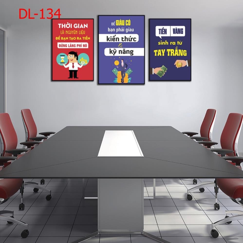 Tranh treo văn phòng, phòng làm việc, tranh động lực, slogan, trang trí văn phòng