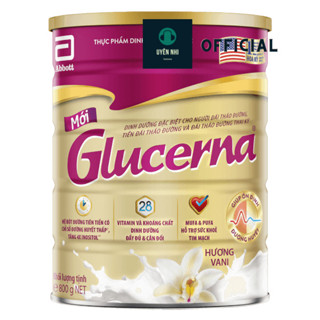 combo 2-10 Lon Sữa bột Glucerna 800g Hương Vani dành cho người tiểu đường