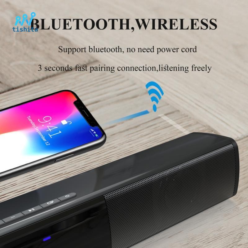Loa máy tính Loa để bàn 4. Loa PC có trình điều khiển loa siêu trầm xuống mạnh mẽ Nguồn pin cho