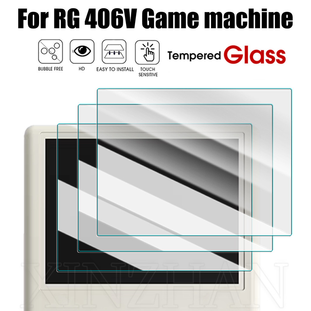 1-3 CÁI HD Clear Screen Protector - Dành cho Anbernic RG 406V RG406V - Phim kính cường lực chống trầ