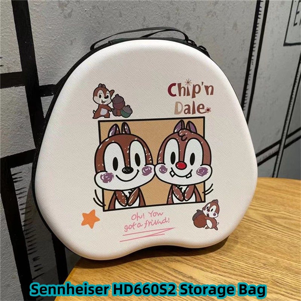 [Xu hướng phía trước] Dành cho tai nghe Sennheiser HD660S2 Vỏ cứng Tai nghe hoạt hình sáng tạo Tai n