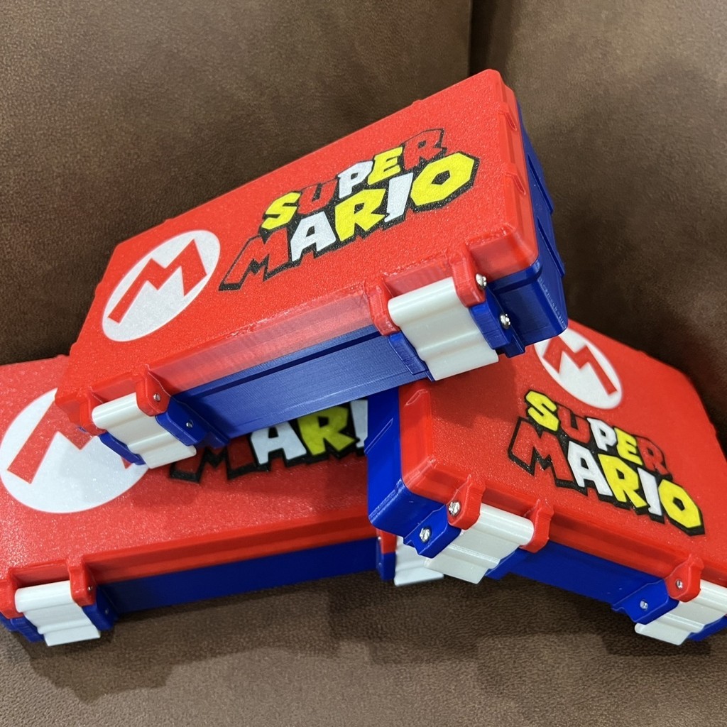 Hoạt Hình Tinh Tế Super Mario Mô Hình Hộp Bảo Quản Mario Hộp Bảo Quản Mario Không Lắp Ráp Hàng Hóa M