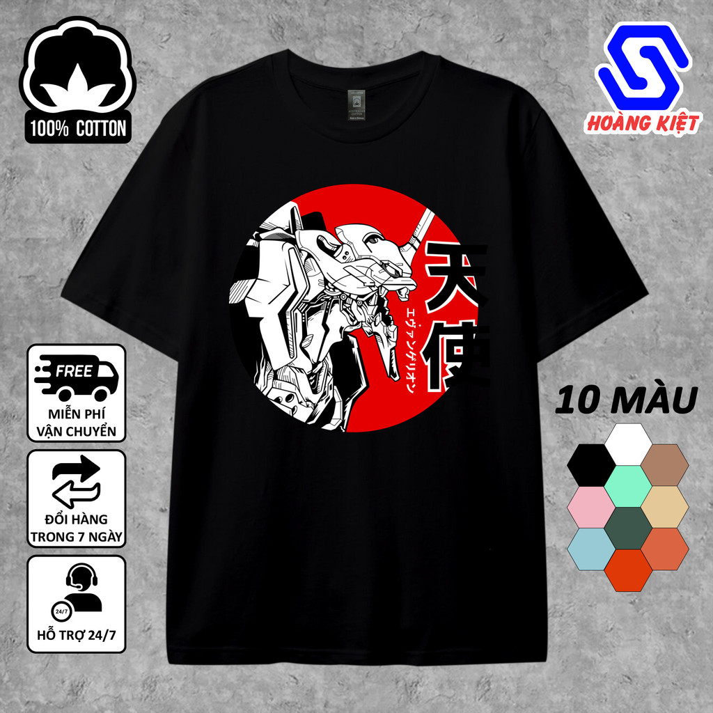 [100% COTTON] Áo phông nhiều màu Anime [Neon Genesis Evangelion/Shin Seiki Evangelion] Evangelion Un