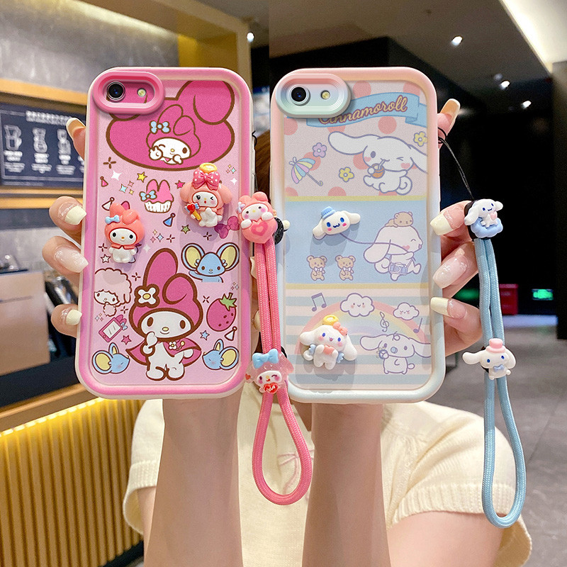 ốp lưng  oppo a83 Ốp điện thoại búp bê 3D dễ thương cho ốp lưng oppo a83