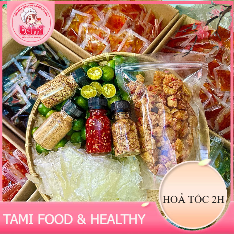 [LOẠI NGON] 0.5KG BÁNH RÌA Ủ BƠ - 50GRAM MUỐI NHUYỄN - 30GRAM HÀNH PHI - 50GRAM TỎI PHI - 100GRAM ỚT